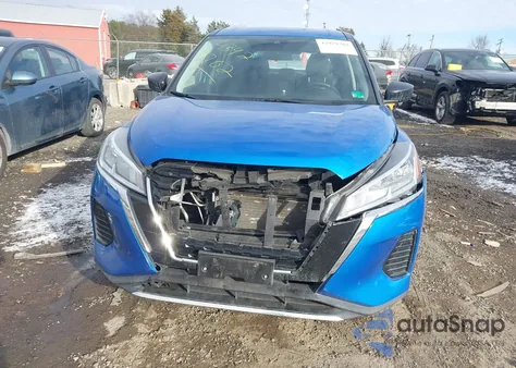 2021 Nissan Kicks S Xtronic Cvt из США, поврежденный, VIN 3N1CP5BV7ML542111